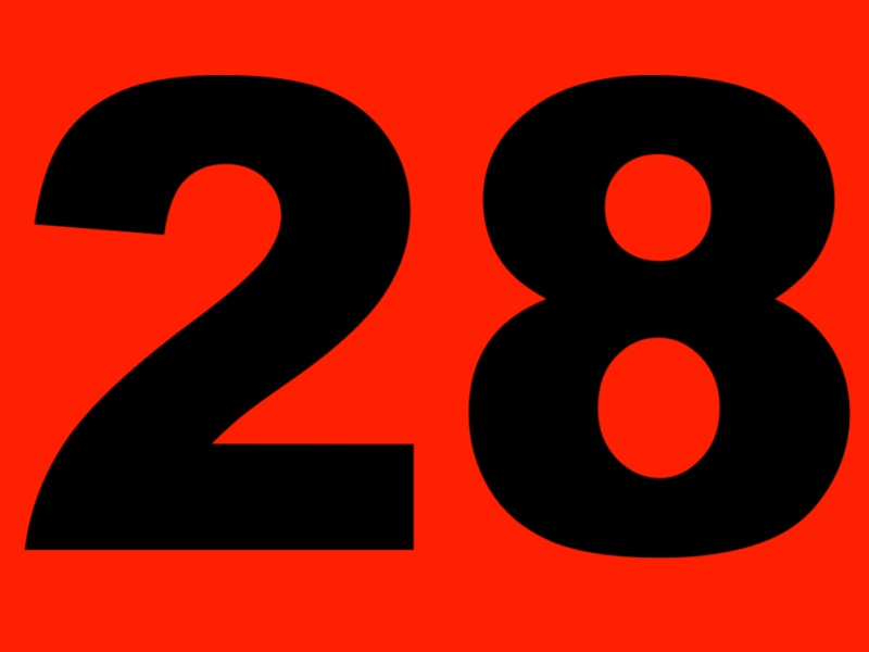 28. Twenty-Eight