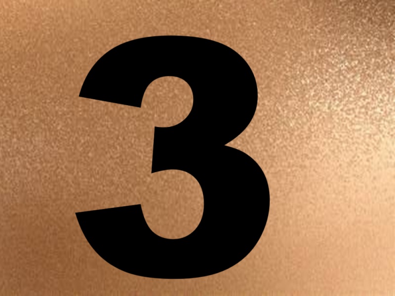 3. Three