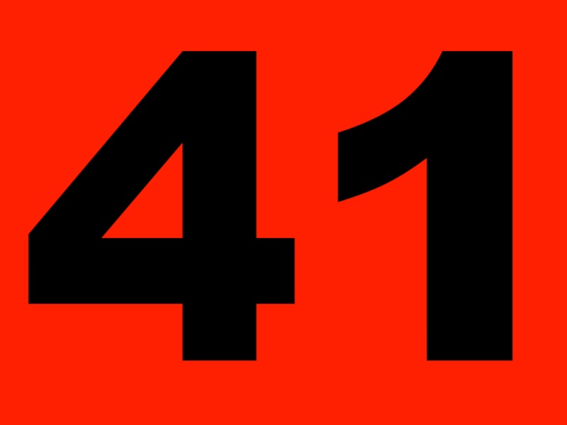 41. Forty-One