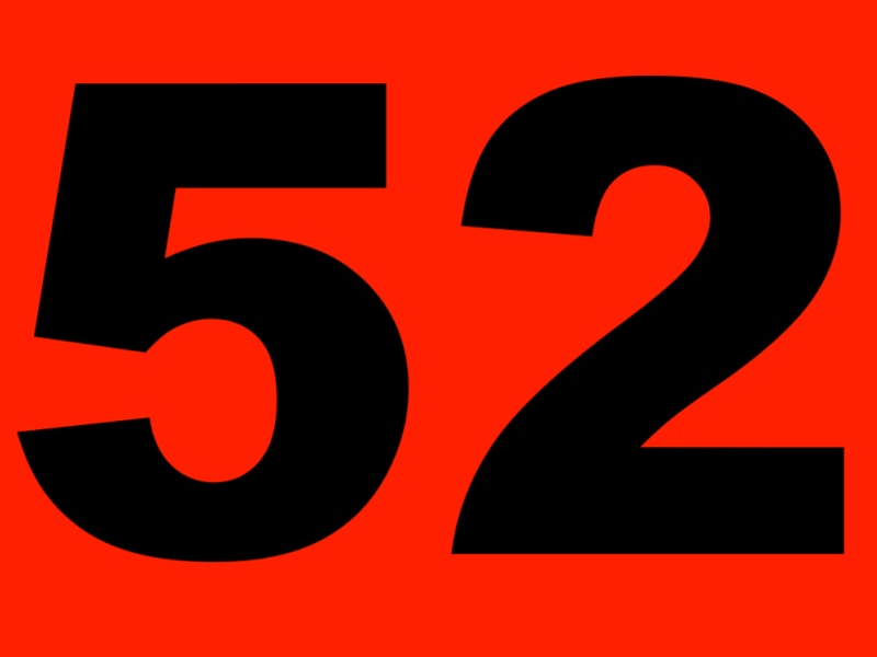 52. Fifty-Two