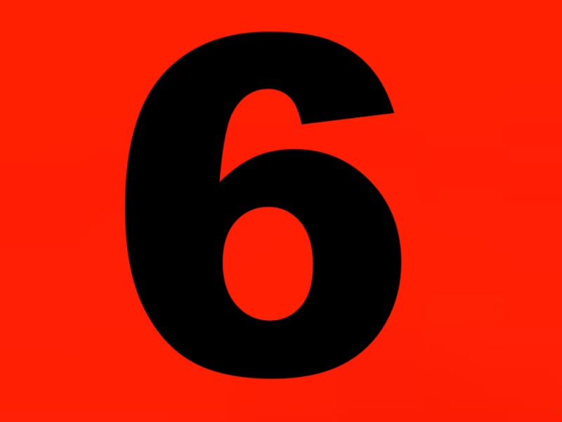 6. Six