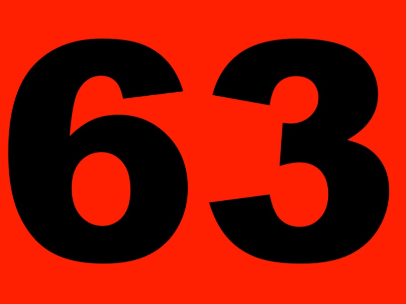 63. Sixty-Three