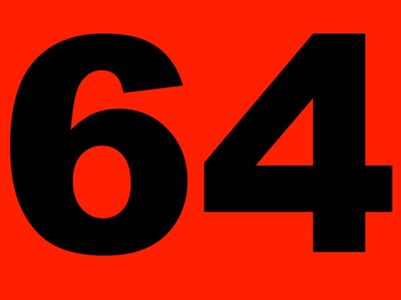 64. Sixty-Four