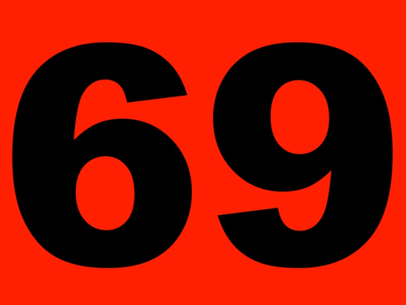 69. Sixty-Nine
