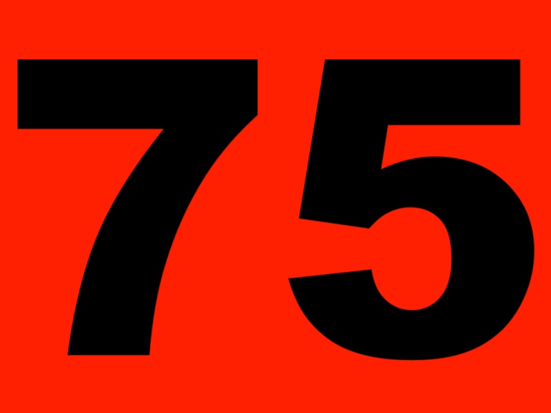75. Seventy-Five