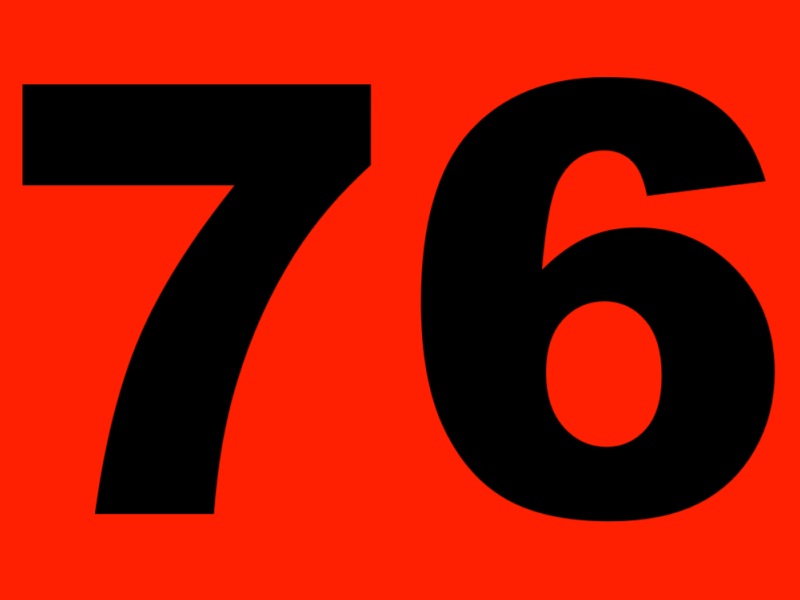 76. Seventy-Six